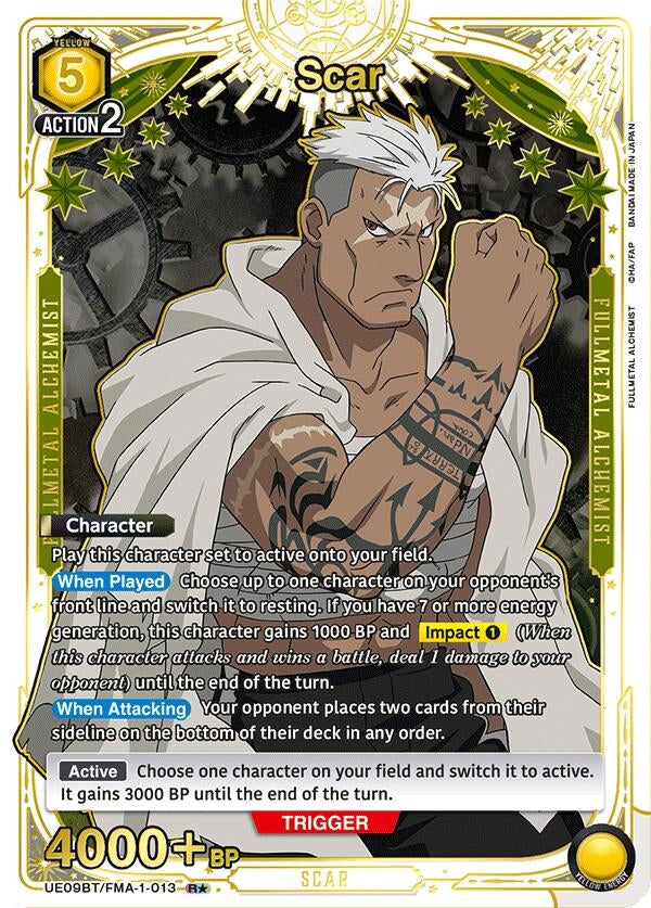 Image for Scar (R*) (UE09BT/FMA-1-013) (UE09BT) - Union Arena