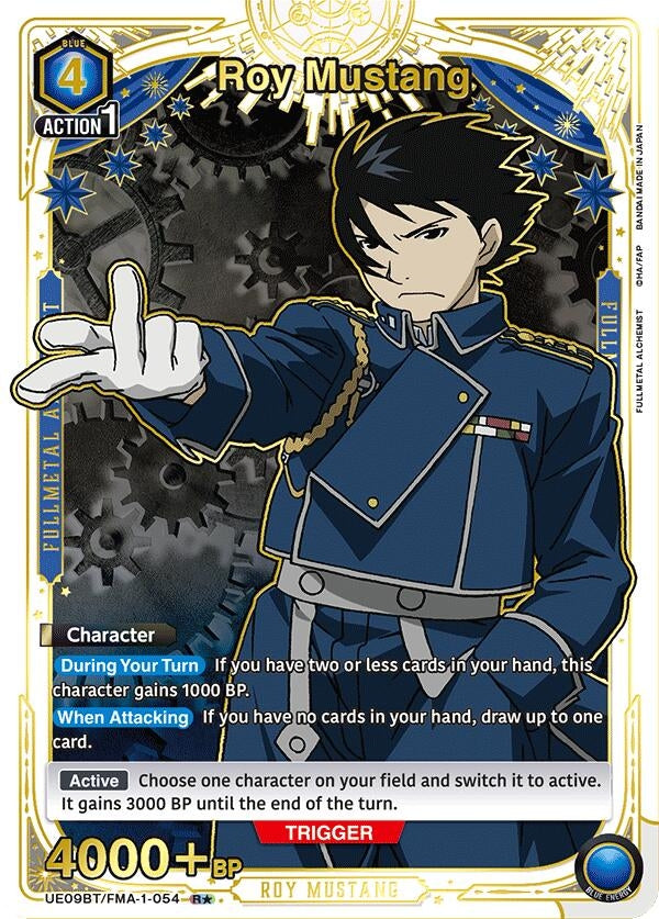 Image for Roy Mustang (054) (R*) (UE09BT/FMA-1-054) (UE09BT) - Union Arena