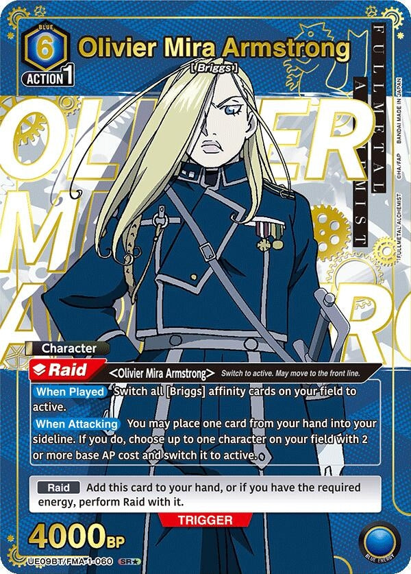 Image for Olivier Mira Armstrong (060) (SR*) (UE09BT/FMA-1-060) (UE09BT) - Union Arena