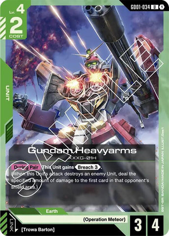 Gundam Heavyarms - Newtype Rising (GD01-34)