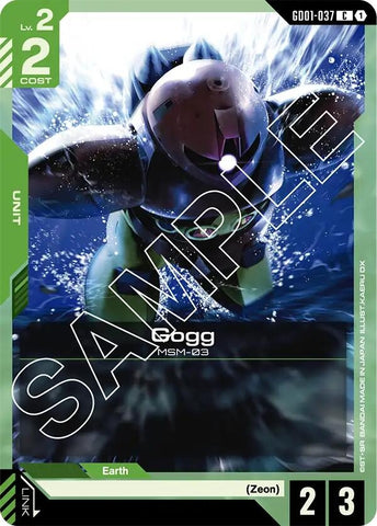 Image for Gogg (GD01-037) (GD01) - Gundam Card Game
