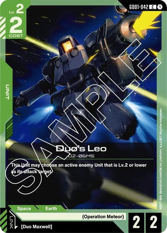 Duo's Leo - Newtype Rising (GD01-42)