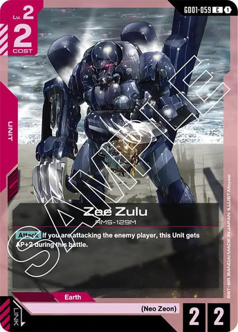 Zee Zulu - Newtype Rising (GD01-59)