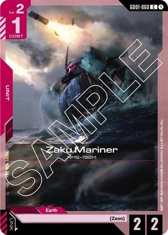 Zaku Mariner - Newtype Rising (GD01-60)