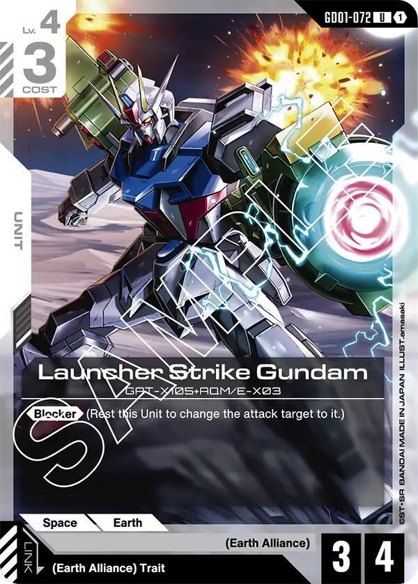 Launcher Strike Gundam - Newtype Rising (GD01-72)