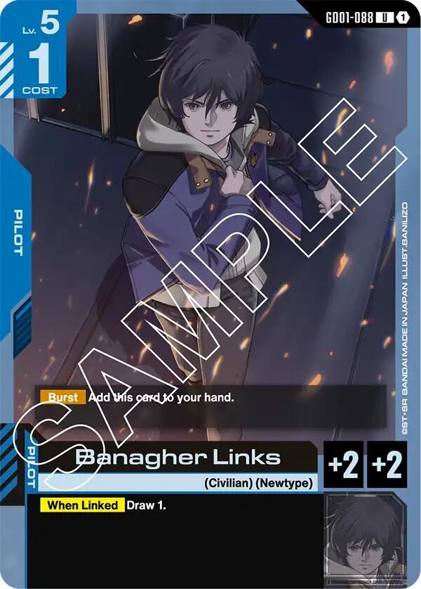 Banagher Links - Newtype Rising (GD01-88)