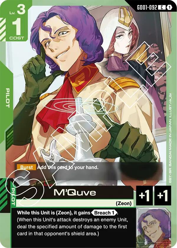 M'Quve - Newtype Rising (GD01-92)