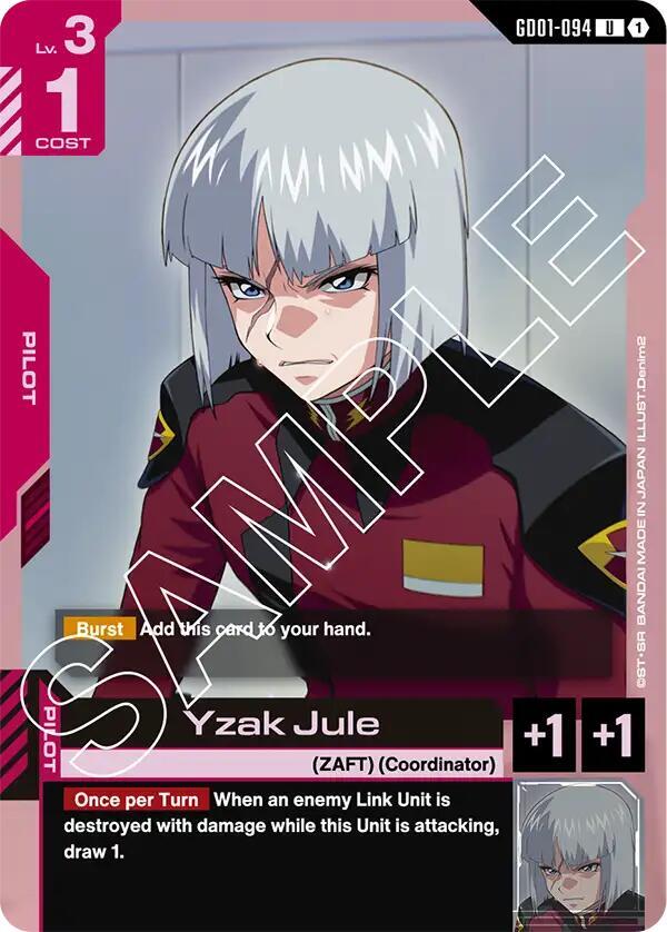 Yzak Jule - Newtype Rising (GD01-94)