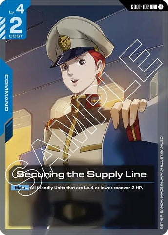 Image for Securing the Supply Line (GD01-102) (GD01) - Gundam Card Game