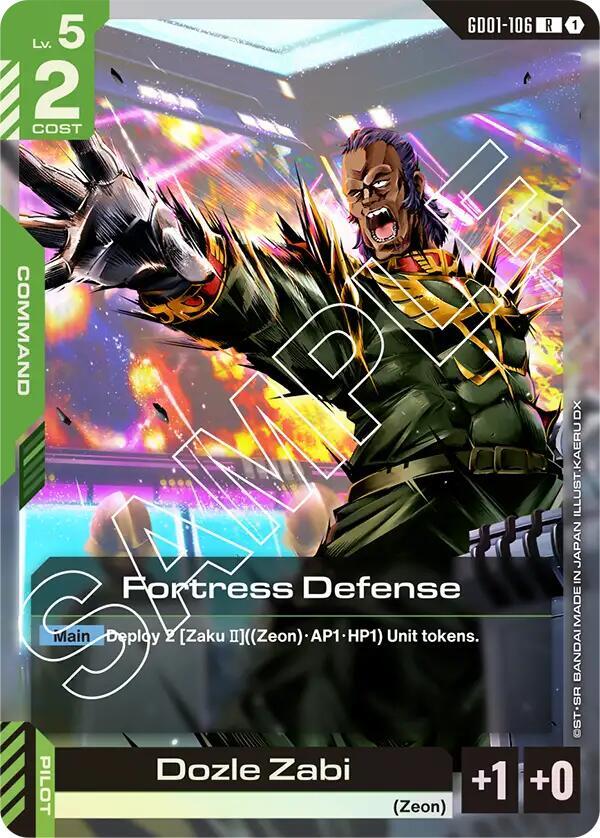 Fortress Defense - Newtype Rising (GD01-106)