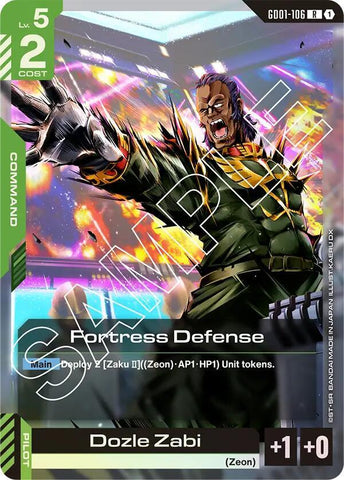 Fortress Defense - Newtype Rising (GD01-106)