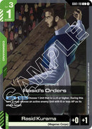 Rasid's Orders - Newtype Rising (GD01-110)