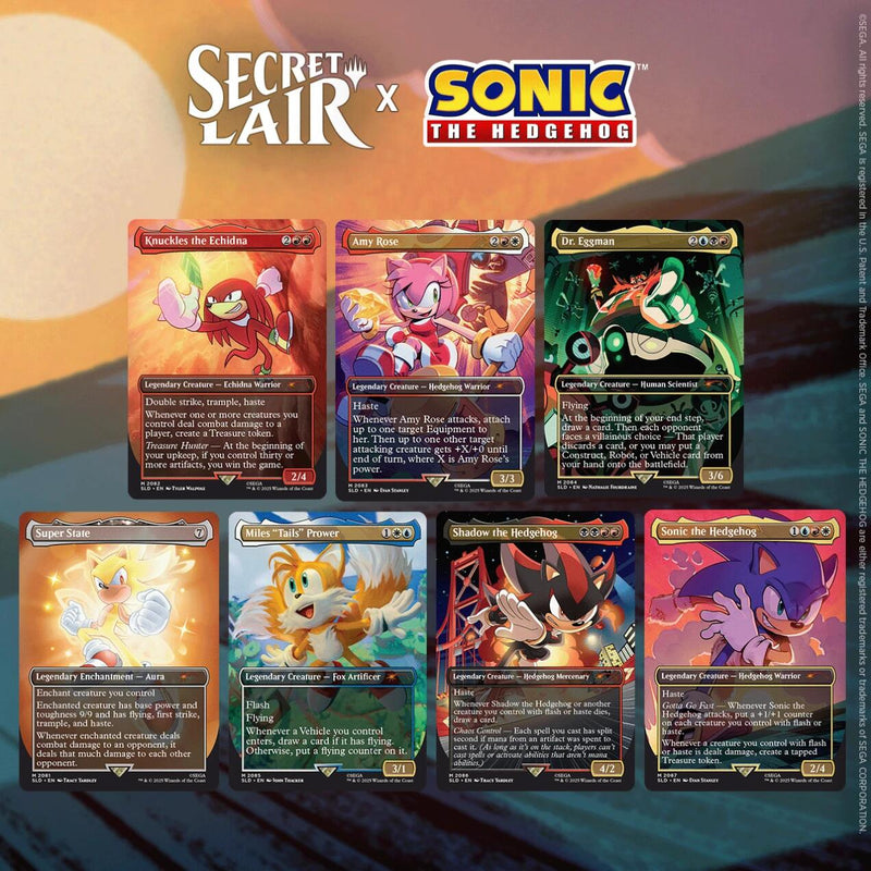 Secret Lair : Série de drops - Secret Lair x Sonic the Hedgehog (Amis et Ennemis - Non-Foil)
