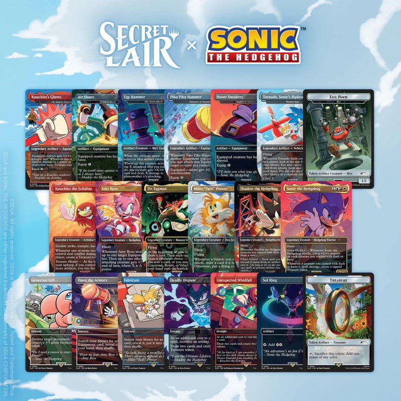 Secret Lair: Drop Series - Secret Lair x Sonic the Hedgehog (Super Sonic Bundle - Non-Foil)