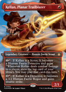 Kellan, pionnier planal (sans bordure) (Mana Foil) [Foundations]