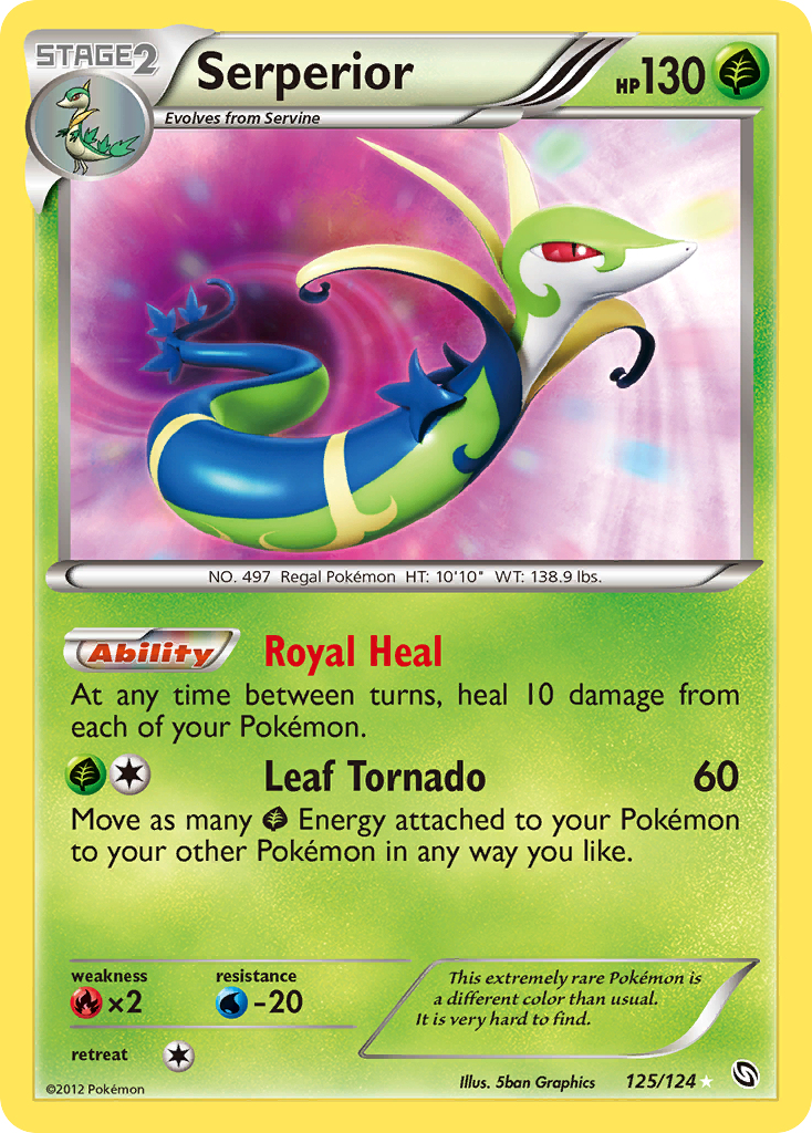 Serperior (125/124) [Negro y Blanco: Dragones Majestuosos]