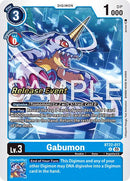 Gabumon [BT22-017] [Cartes d'événement de lancement Cyber Eden]