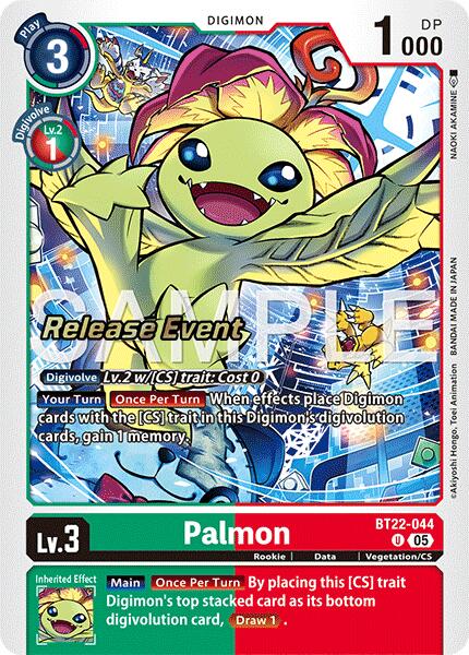 Palmon [BT22-044] [Cartes événementielles Cyber Eden]