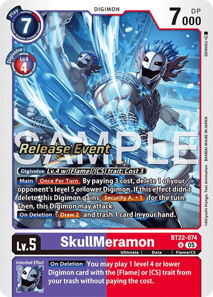 SkullMeramon [BT22-074] [Cartes événementielles Cyber Eden]