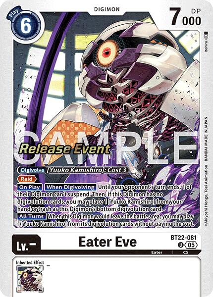 Eater Eve [BT22-081] [Cartes événementielles Cyber Eden]