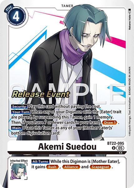 Akemi Suedou [BT22-095] [Cartes d'événement Cyber Eden]