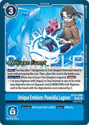 Emblème unique : Lagon de Poseidia [BT22-096] [Cartes d'événement de lancement Cyber Eden]