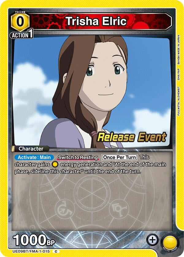 Image for Trisha Elric (UE09BT/FMA-1-015) (UE09BT_RE) - Union Arena