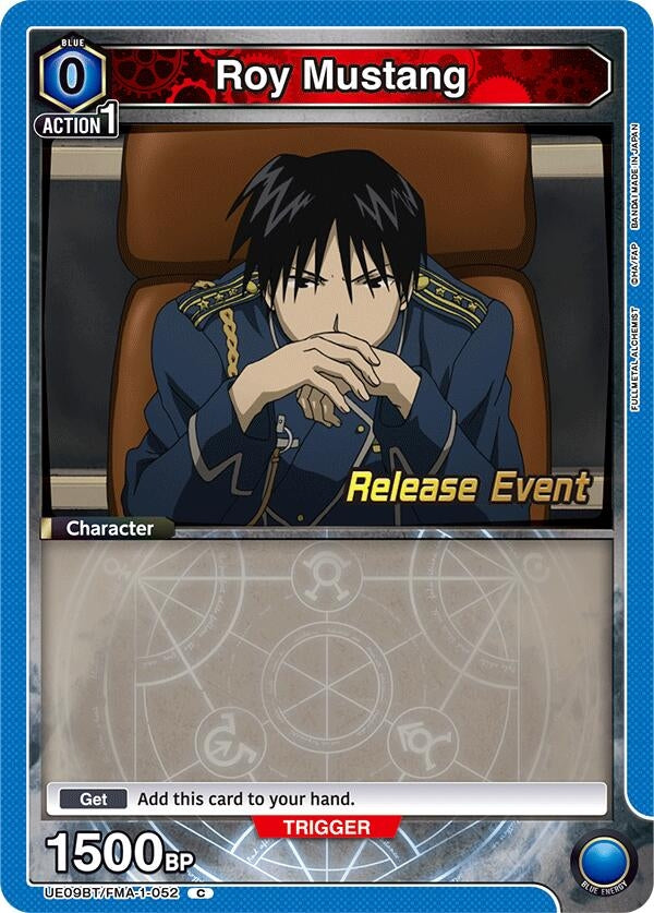 Image for Roy Mustang (052) (UE09BT/FMA-1-052) (UE09BT_RE) - Union Arena