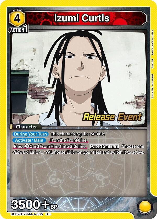Image for Izumi Curtis (005) (UE09BT/FMA-1-005) (UE09BT_RE) - Union Arena