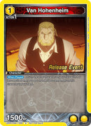 Image for Van Hohenheim (UEPR/FMA-1-006) (UE09BT_RE) - Union Arena