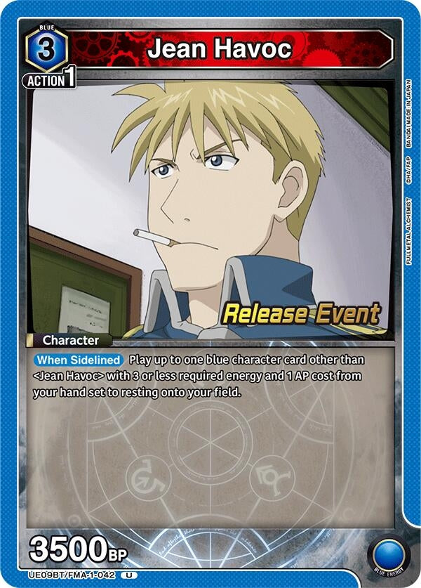 Image for Jean Havoc (UE09BT/FMA-1-042) (UE09BT_RE) - Union Arena