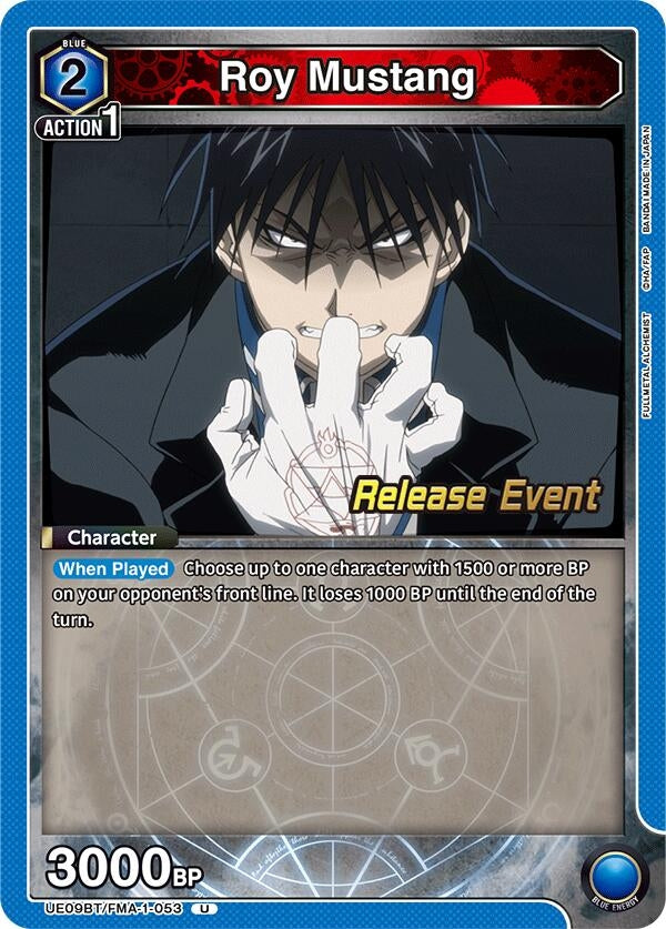 Image for Roy Mustang (053) (UE09BT/FMA-1-053) (UE09BT_RE) - Union Arena