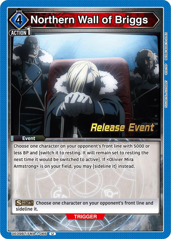 Image for Northern Wall of Briggs (UE09BT/FMA-1-066) (UE09BT_RE) - Union Arena