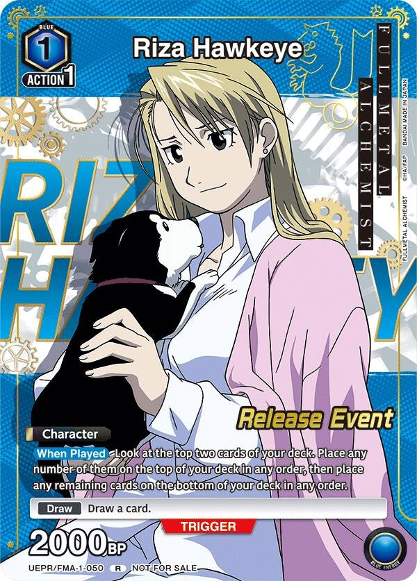 Image for Riza Hawkeye (Release Event Participation) (UEPR/FMA-1-050) (UE09BT_RE) - Union Arena