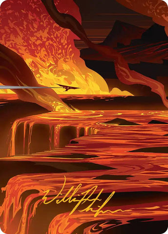Carta de Arte Zona de Explosión (Firma Sellada en Oro) [Serie de Arte Filo de las Eternidades]