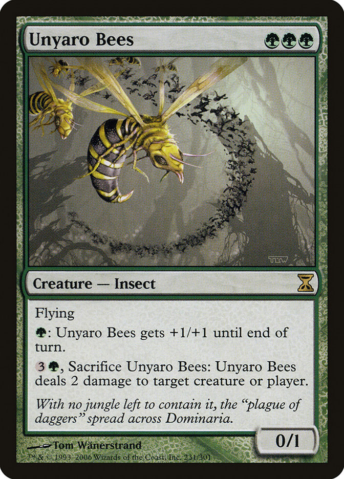 Abeilles d'Unyaro [Spirale temporelle]
