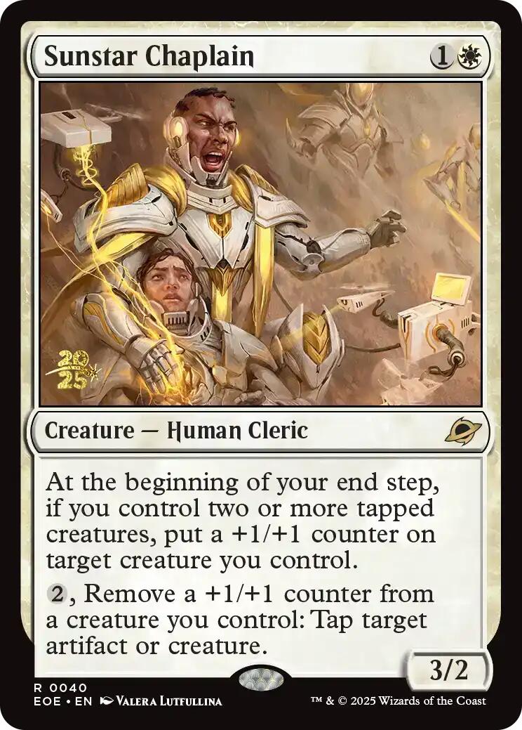 Aumônier Étoilesolaires [Prerelease Promos Les Confins de l'éternité]