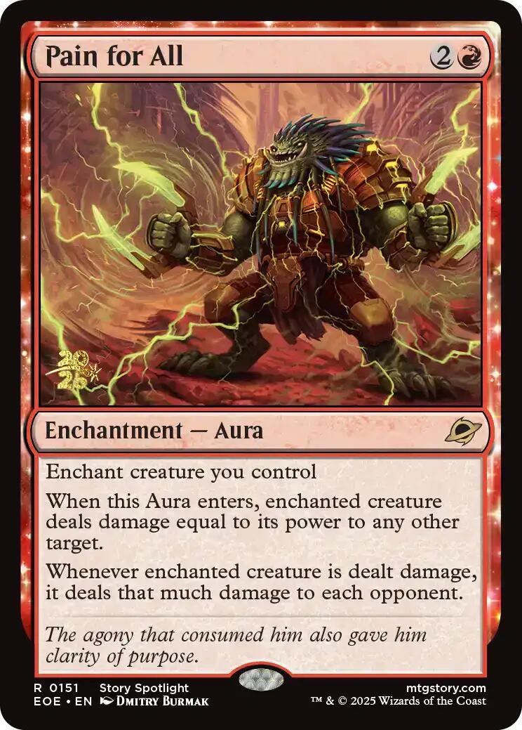 La douleur pour tous [Prerelease Promos Les Confins de l'Éternité]