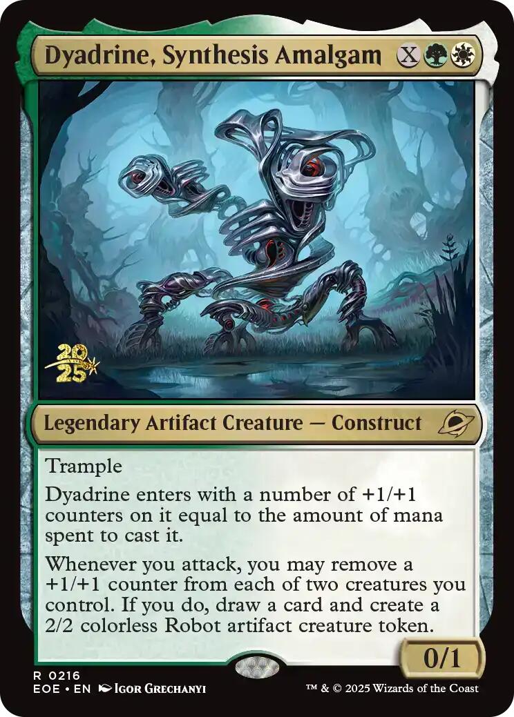 Dyadrine, amalgame de synthèse [Promos d'avant-première Aux confins des éternités]