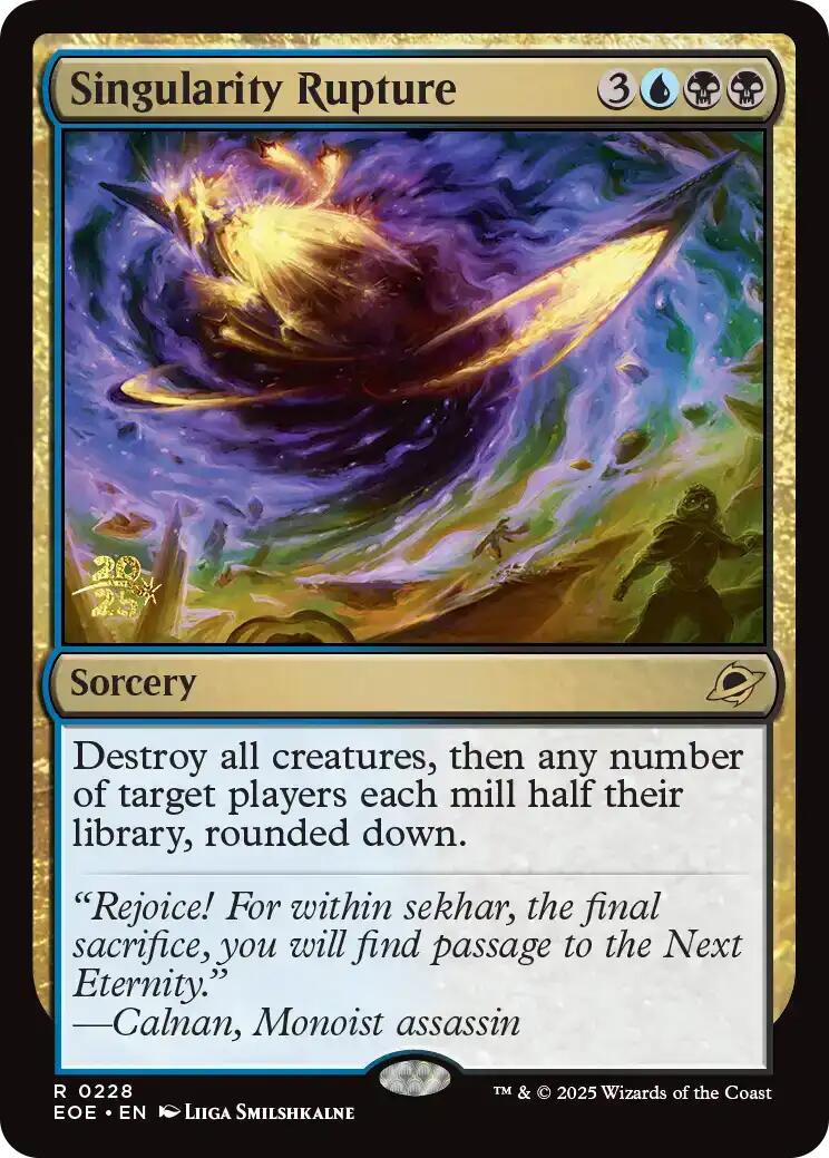 Rupture de singularité [Prerelease Promos – Bord des éternités]