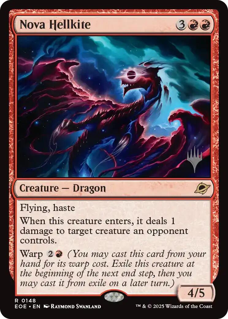 Nova Hellkite (pack promo) [Pack promo Aux confins de l'éternité]