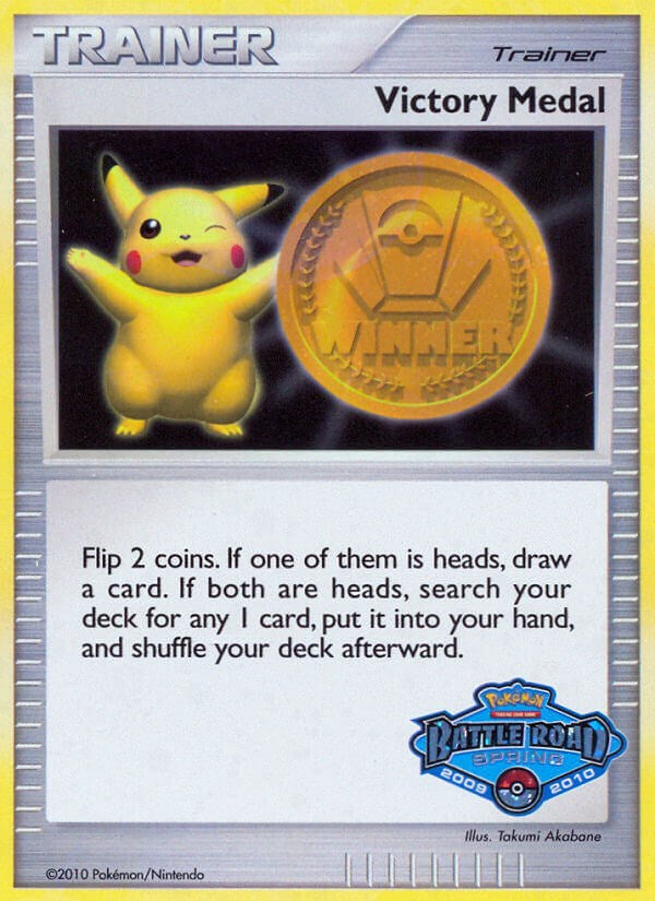Medalla de Victoria (2009-2010) (Battle Road Primavera) [Cartas de Liga y Campeonato]