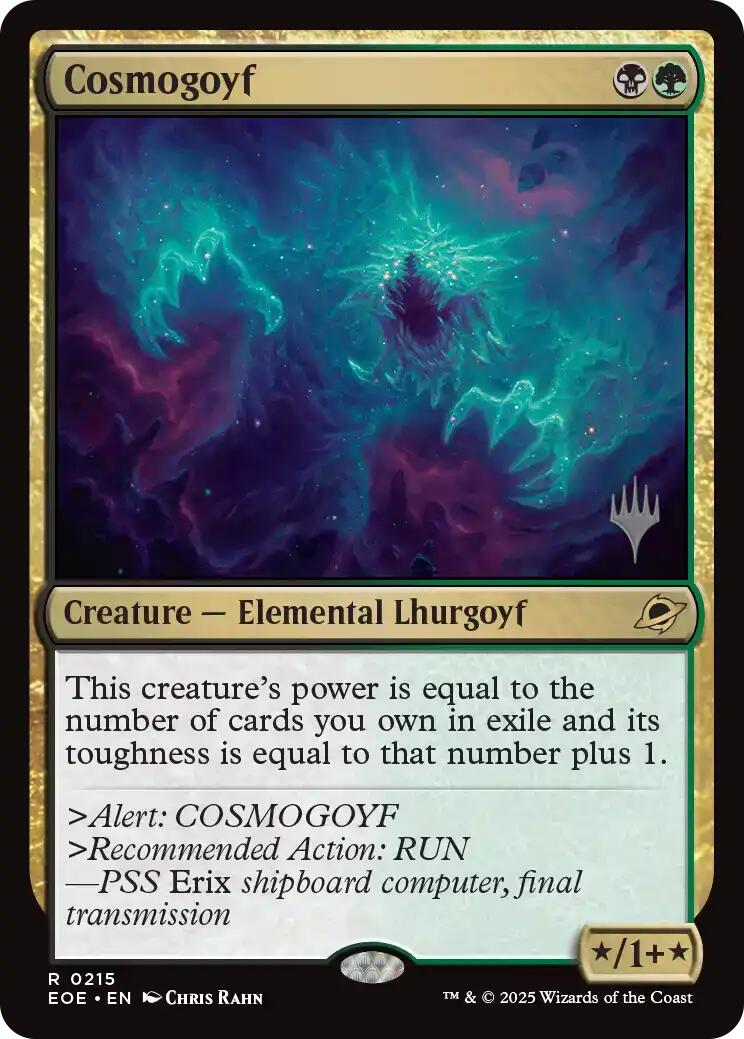 Cosmogoyf (Pack promotionnel) [Pack promotionnel Bord des Éternités]