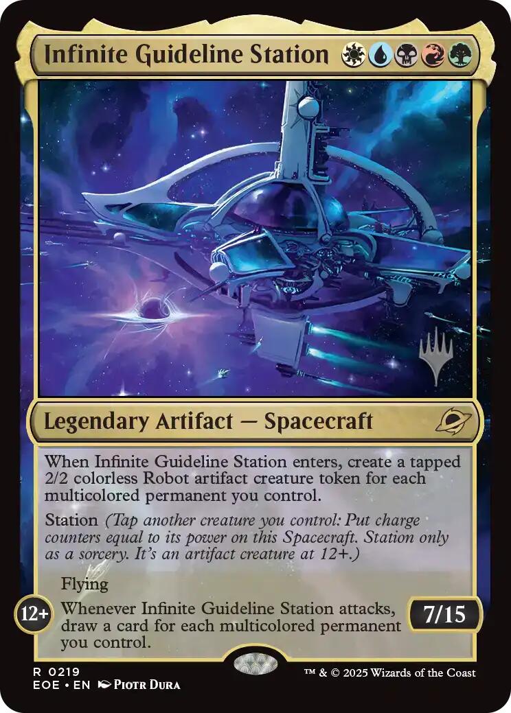 Station de directive infinie (pack promo) [Pack promo Edge of Eternities]