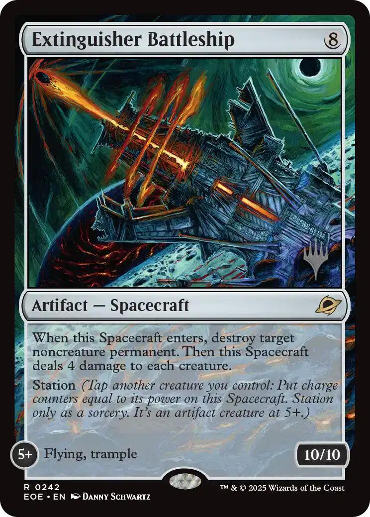 Cuirassé extincteur (Promo Pack) [Promo Pack Bord des éternités]