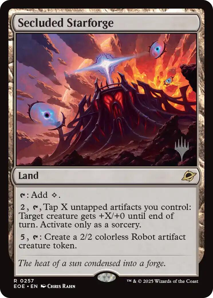 Forge Stellaire Isolé (Pack promo) [Pack promo Aux confins de l'éternité]