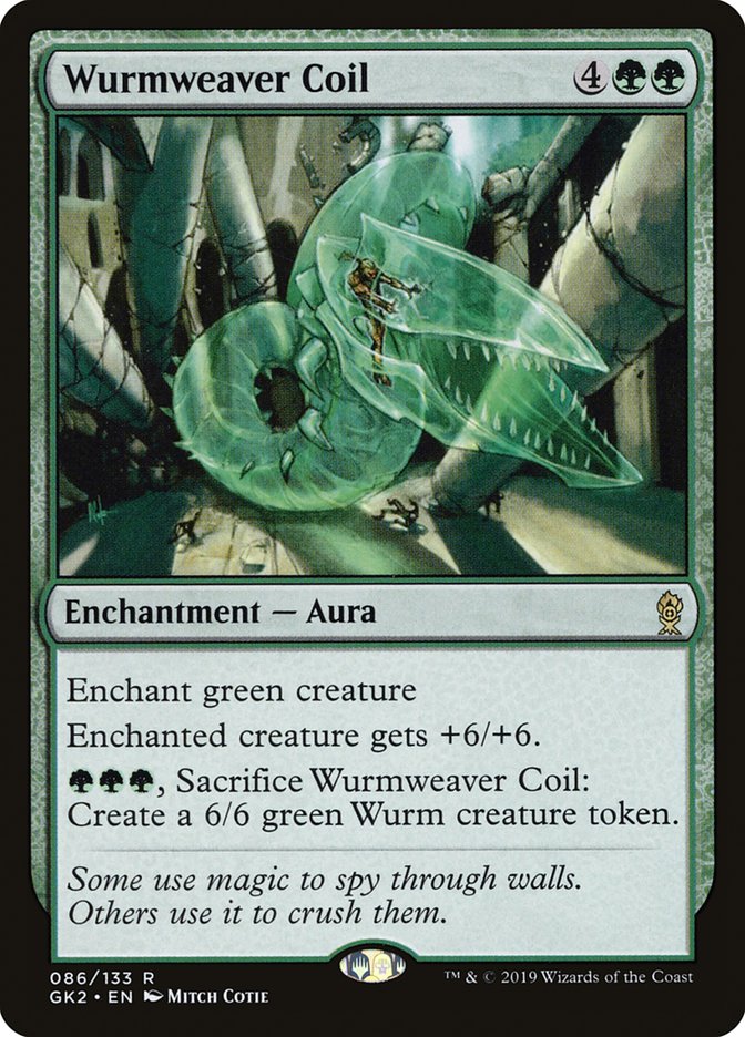 Bobine de tisseur-ver (Kit de guilde d'Allégeance de Ravnica)