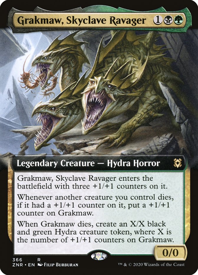 Grakmaw, Devastador de Skymarco (Arte Extendido) [Zendikar Rising]