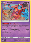 Deoxys (SM164) [Sol y Luna: Promociones Black Star]