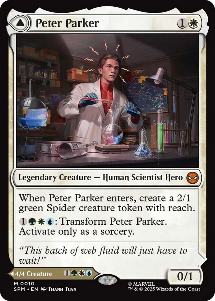 Peter Parker [Spider-Man de Marvel]